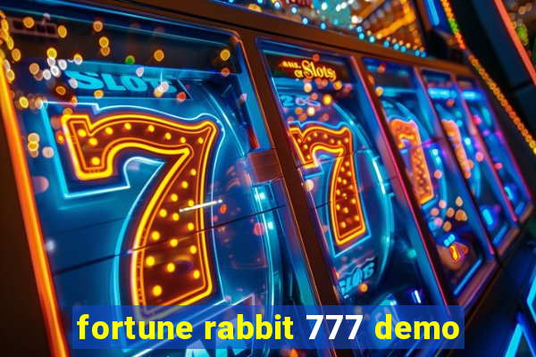 fortune rabbit 777 demo